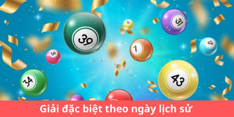 Giải đặc biệt theo ngày lịch sử